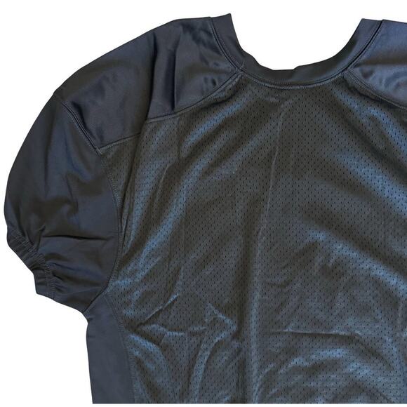 Nike Football Jersey Boys 2XL Gray Stock Vapor Mesh Varsity Practice 908739-060 - Picture 6 of 8